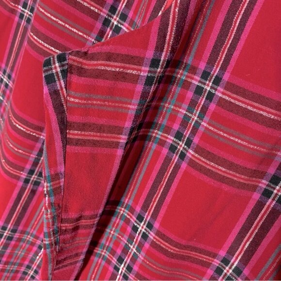 Victoria’s Secret Red Plaid Pajamas Set L - Picture 10 of 14